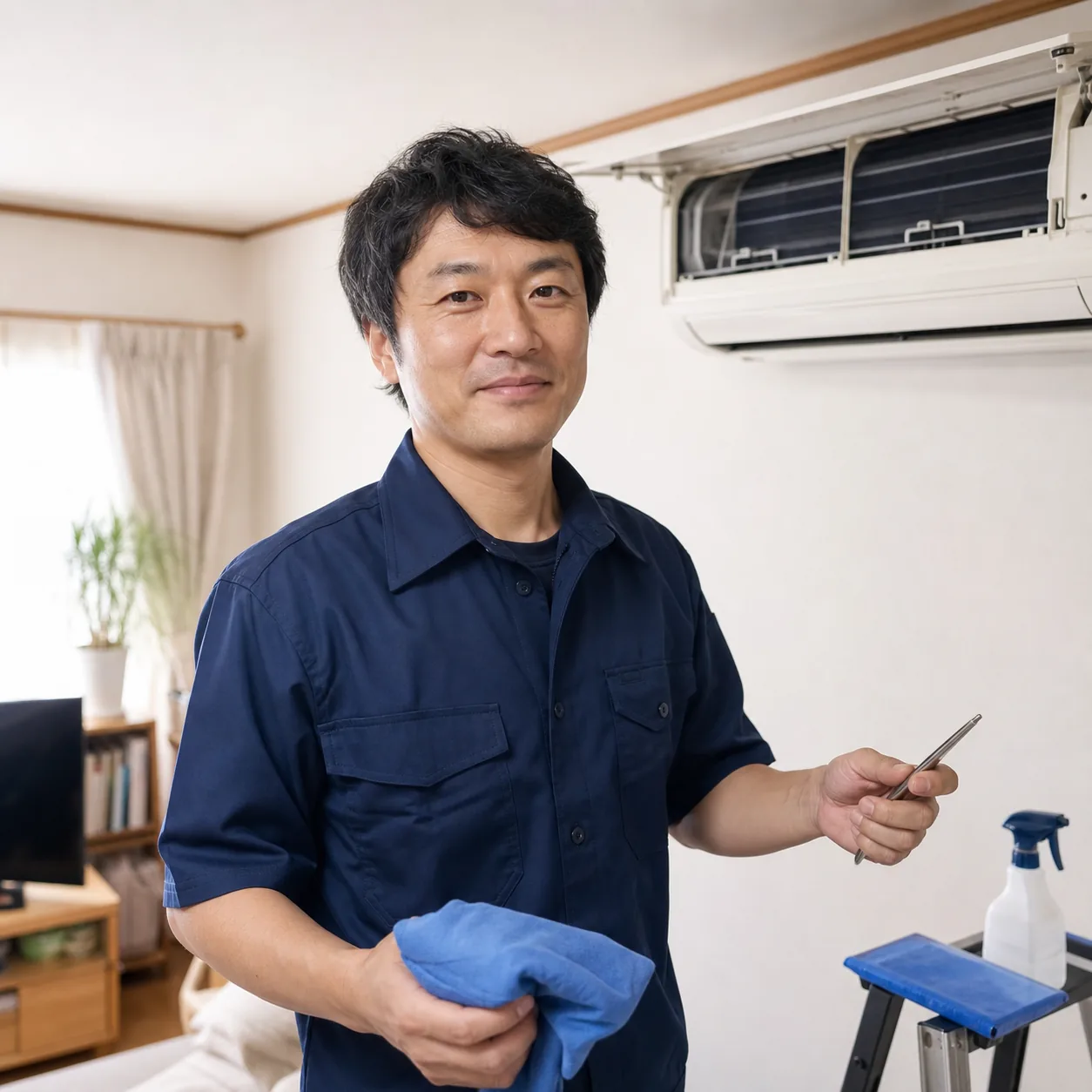 エアコン作業スタッフのイメージ