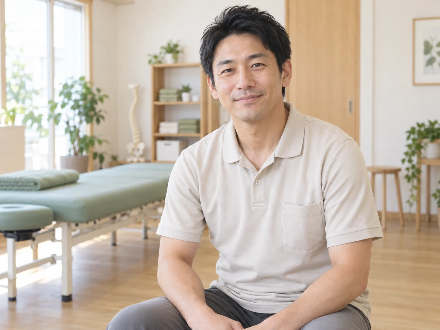 相談しやすい施術者のポートレートイメージ